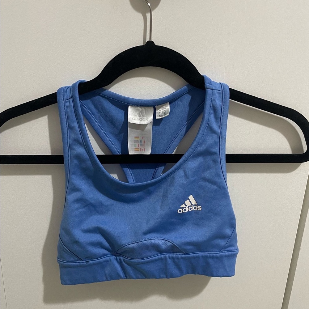 Adidas Blue Sports Bra